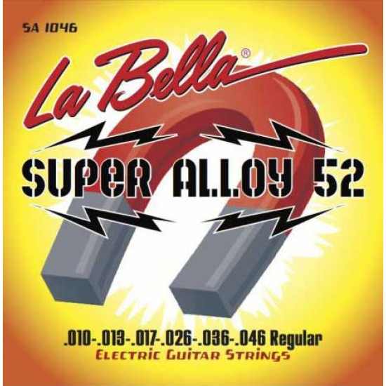 LaBella SA1046 The SUPER ALLOY 52 Struny pre Elektrickú Gitaru 